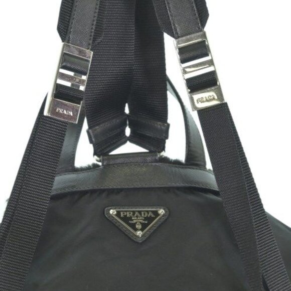 Prada Backpack Nylon Black